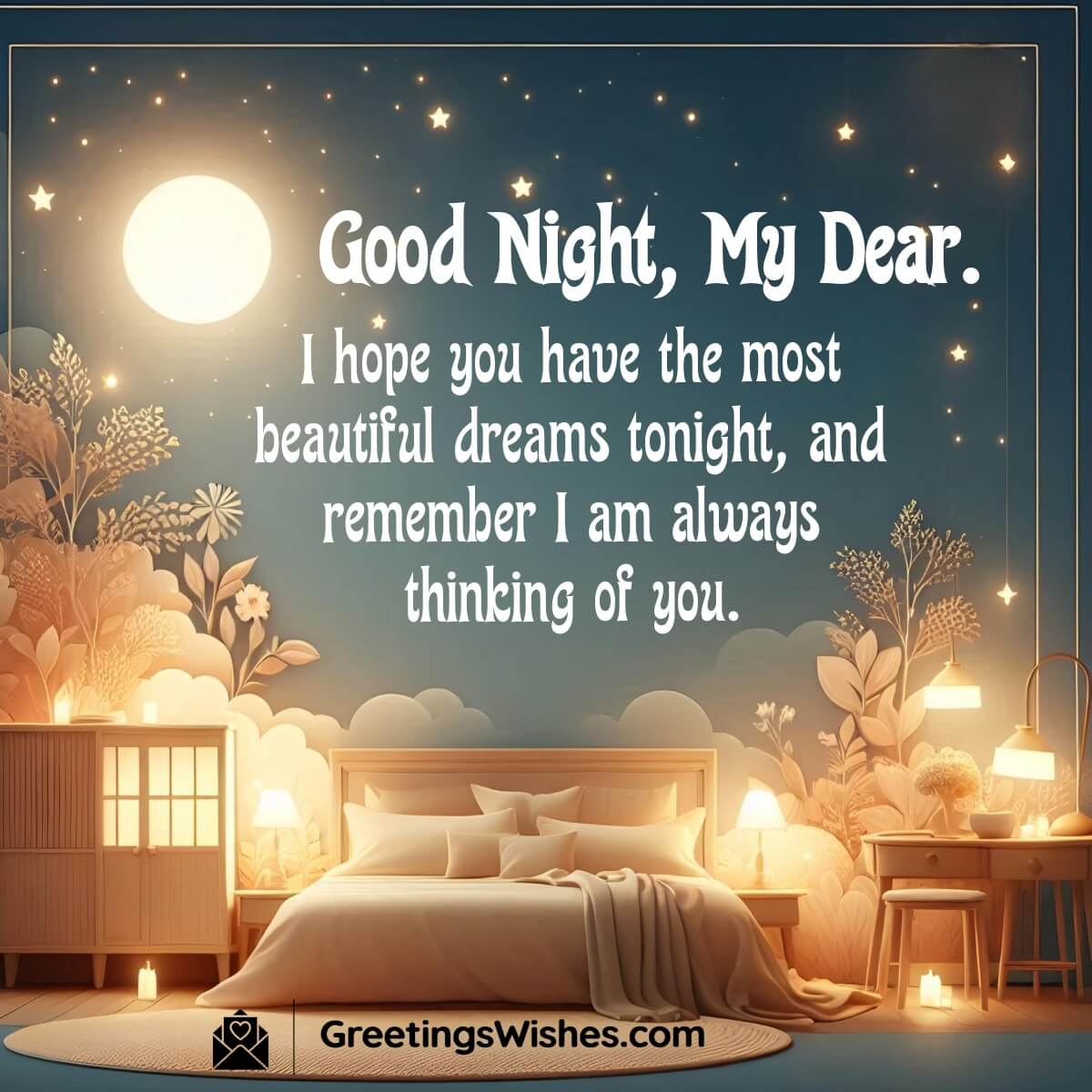 Good Night My Dear Message