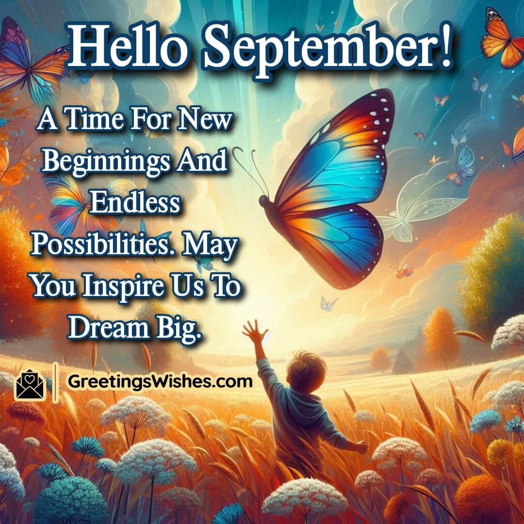 Hello September Quotes