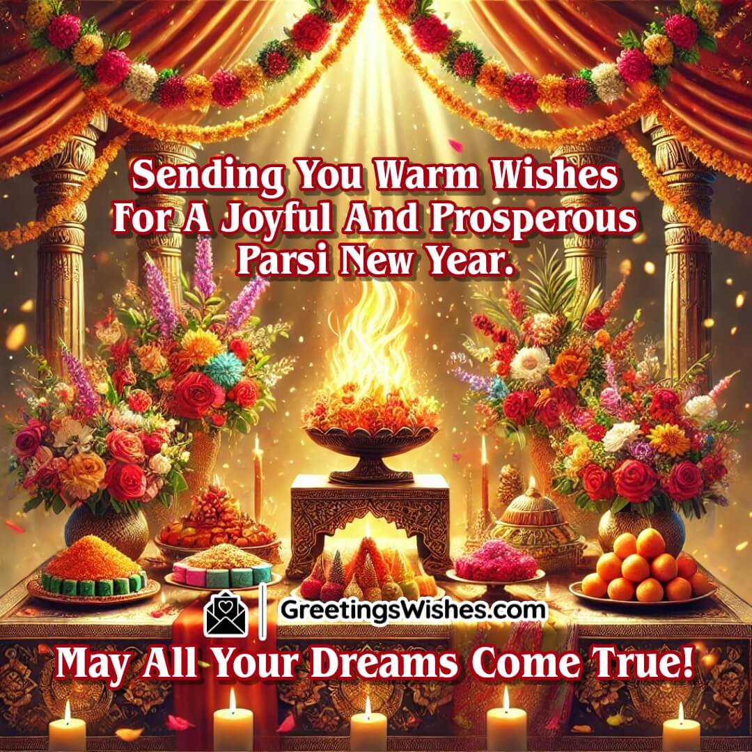 Joyful And Prosperous Parsi New Year Wishes