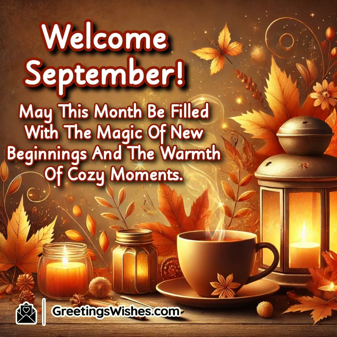 Welcome September Month Wishes