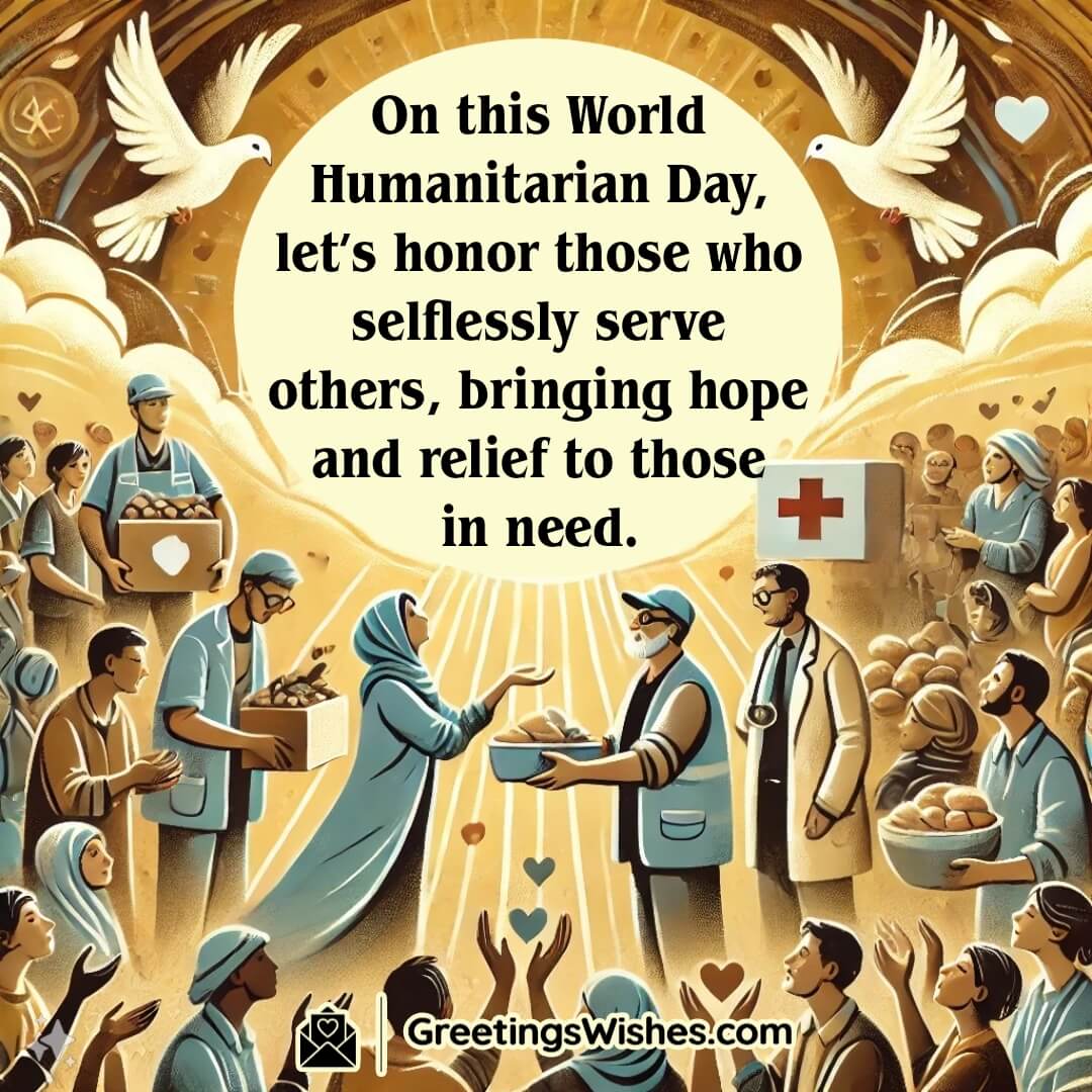 World Humanitarian Day Message Picture