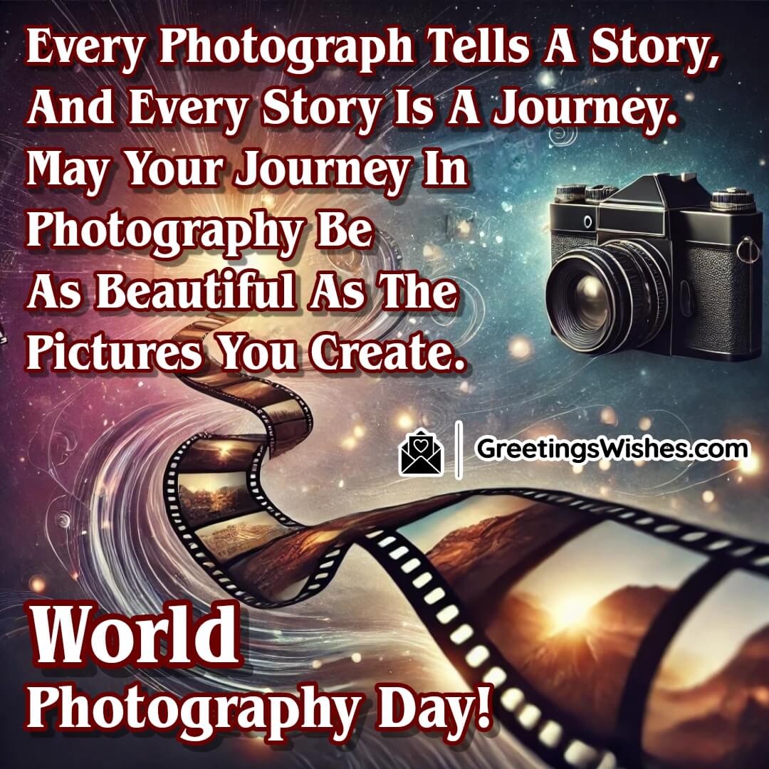 World Photography Day Message Image