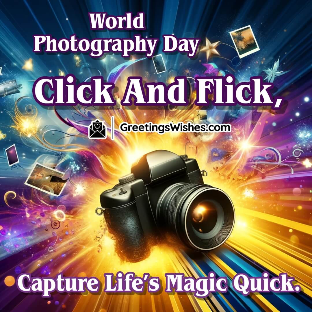 World Photography Day Slogan