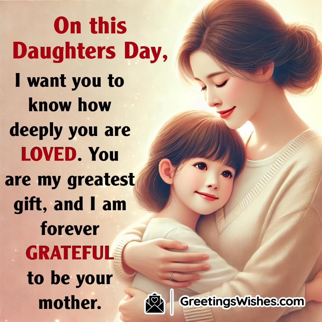 Daughters Day Wishes From Mother