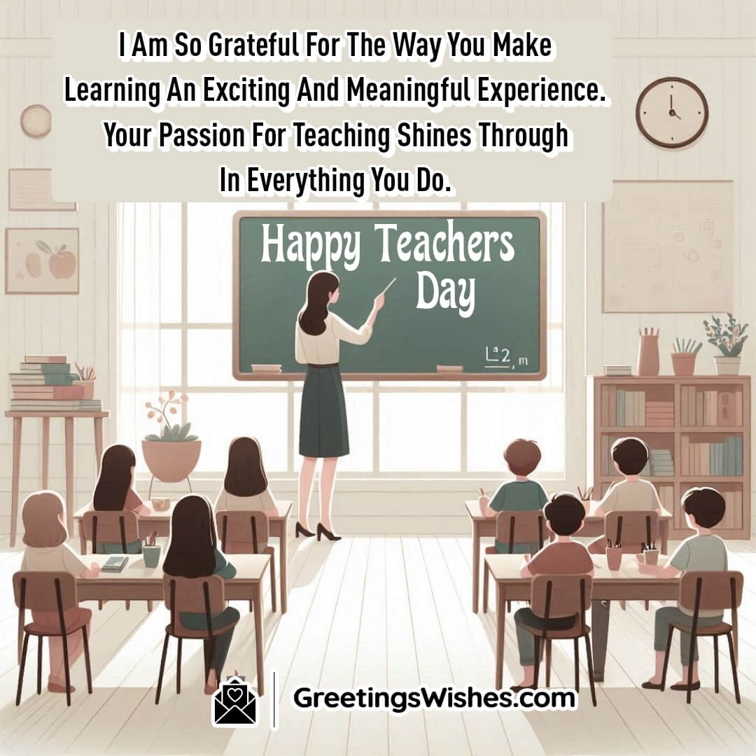 Gratitude Note For Teachers Day