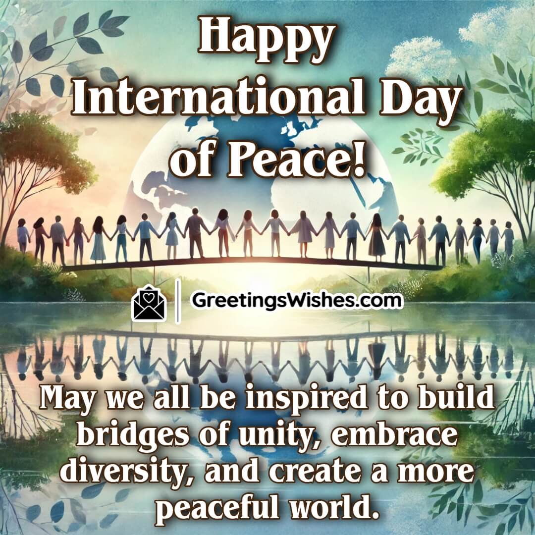 Happy International Day Of Peace Unity And Harmony