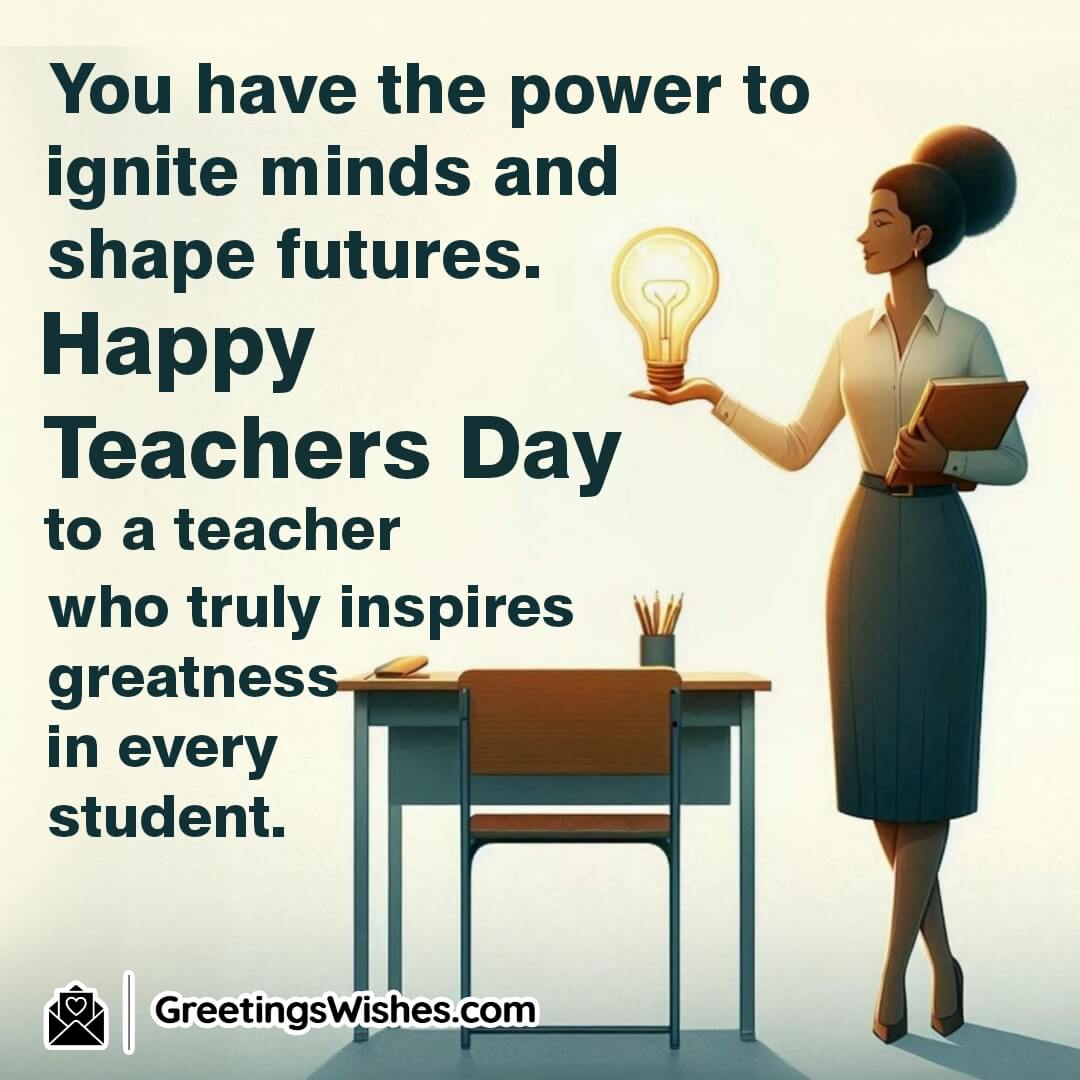 Happy Teachers Day Inspirational Message