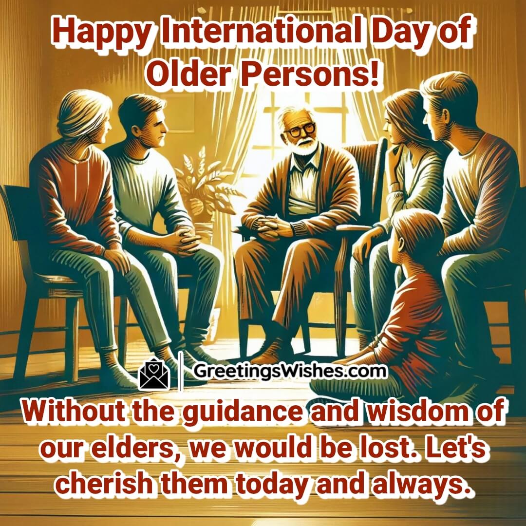 International Day Of Older Persons Whatsapp Status