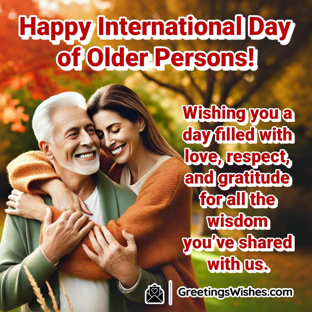 International Day Of Older Persons Wish Image