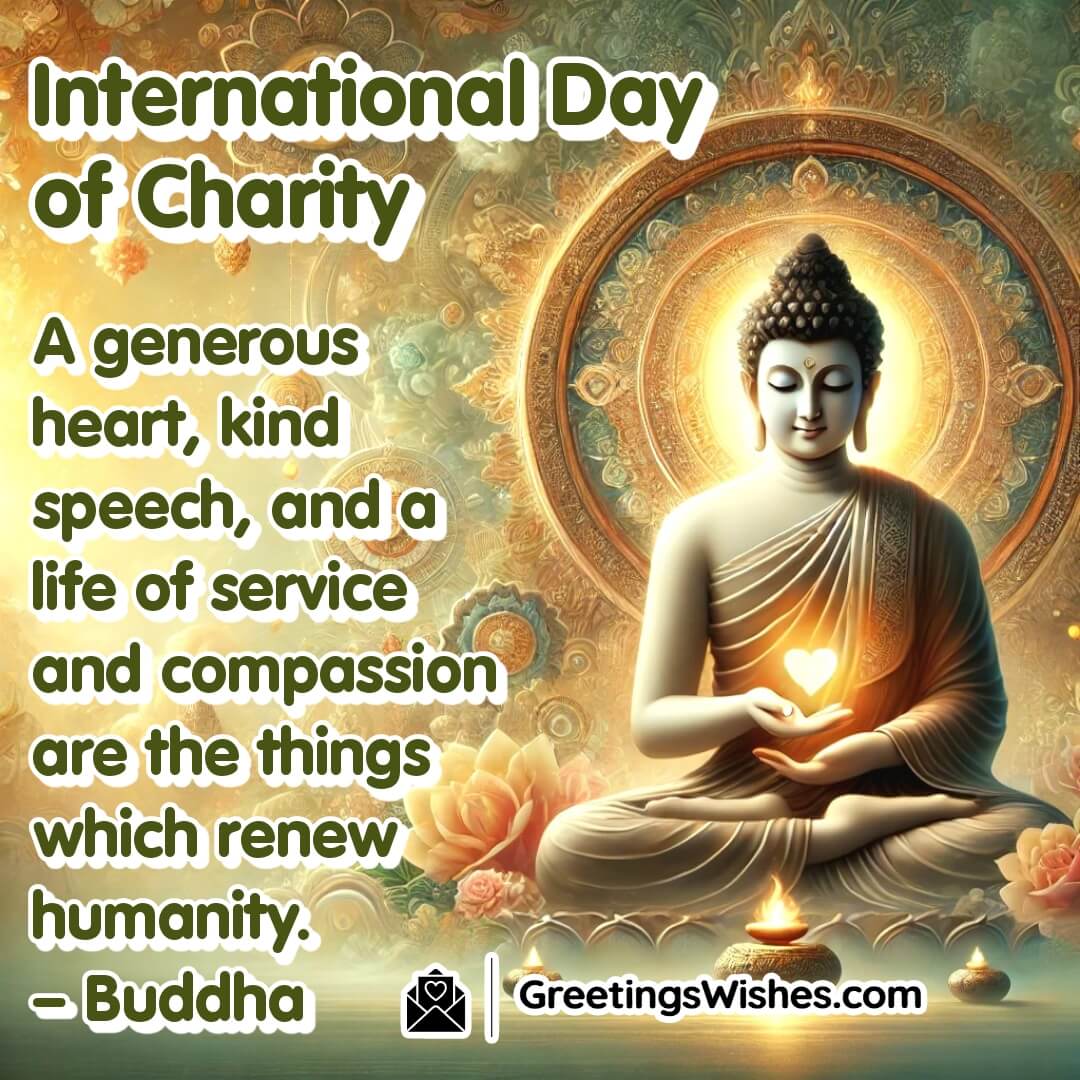 Quotes On International Day Of Charity