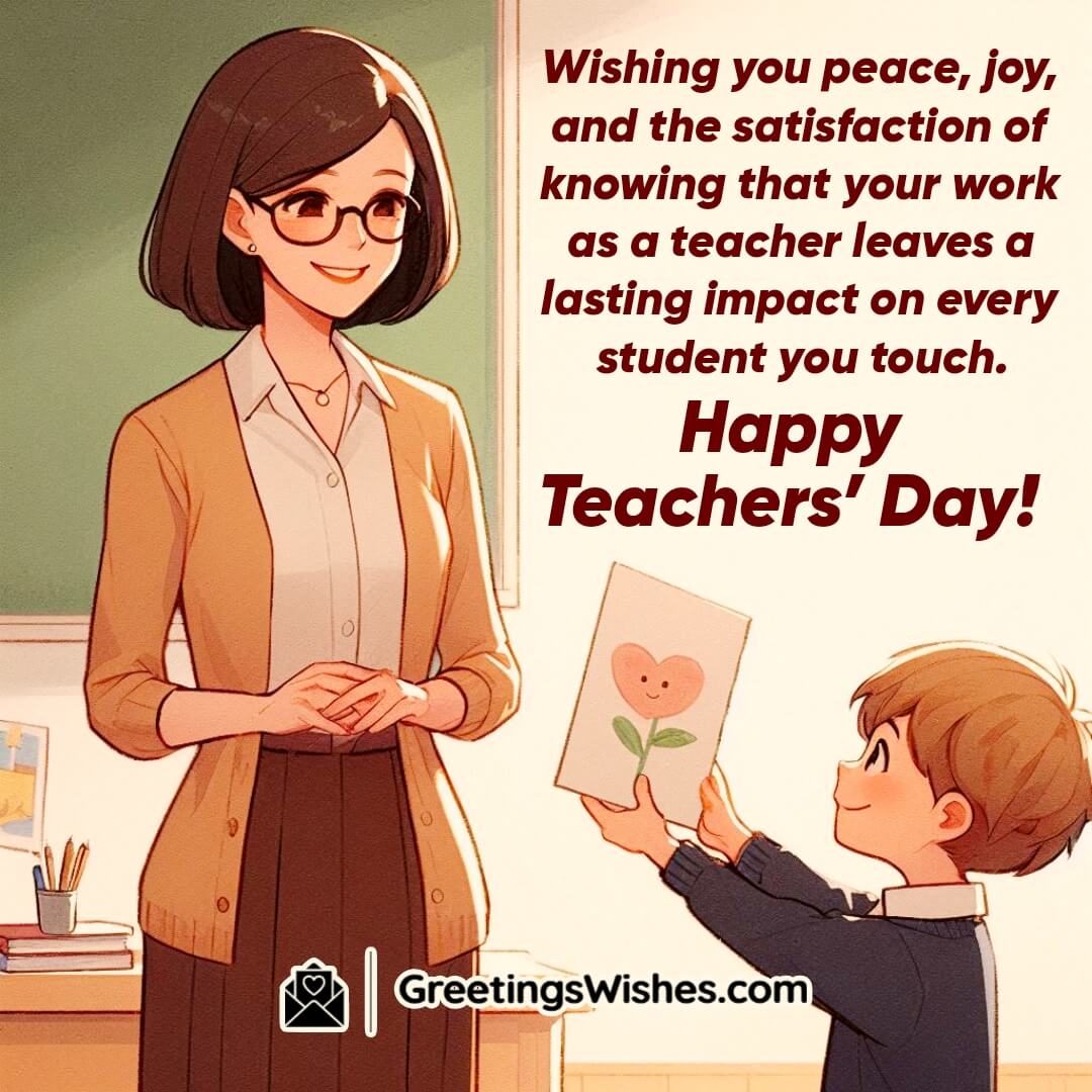 Wishing Happy Teachers Day