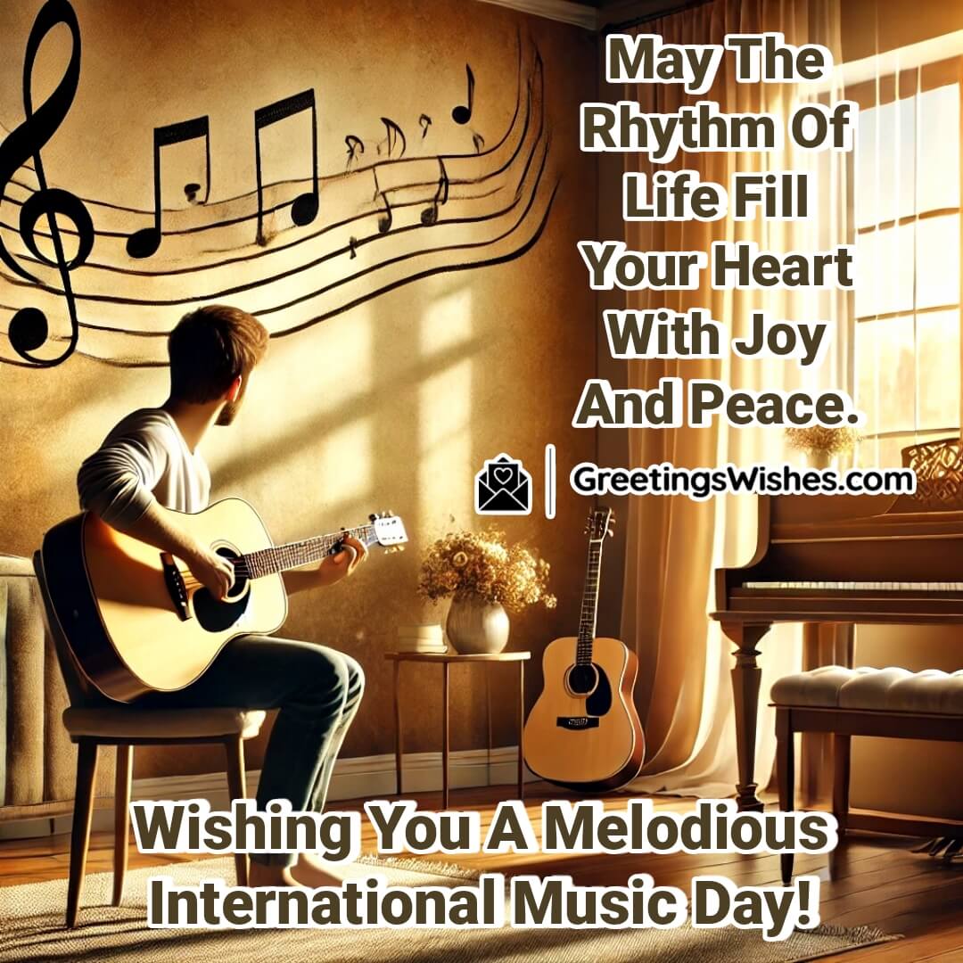 Wishing Melodious International Music Day!