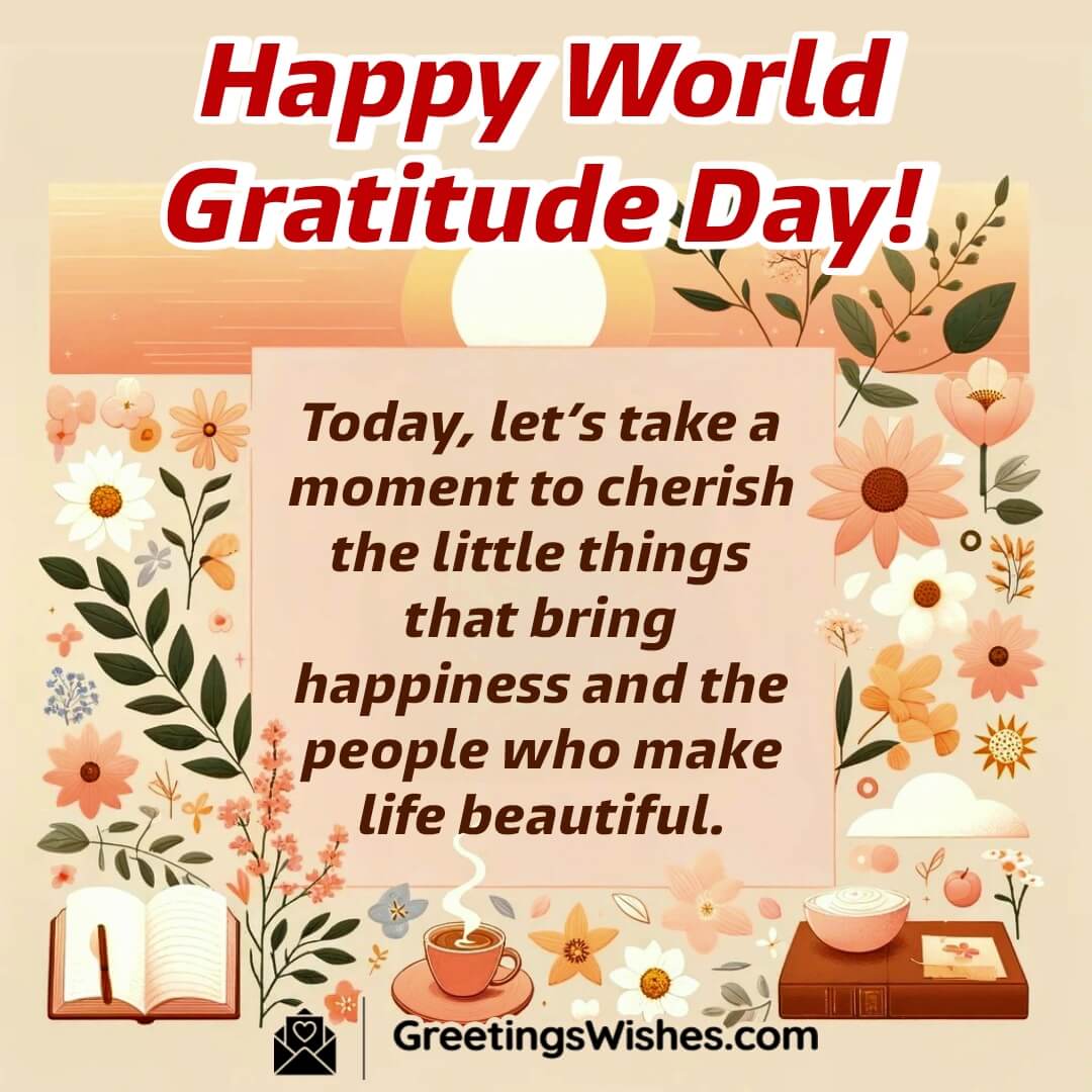 World Gratitude Day Wish Image