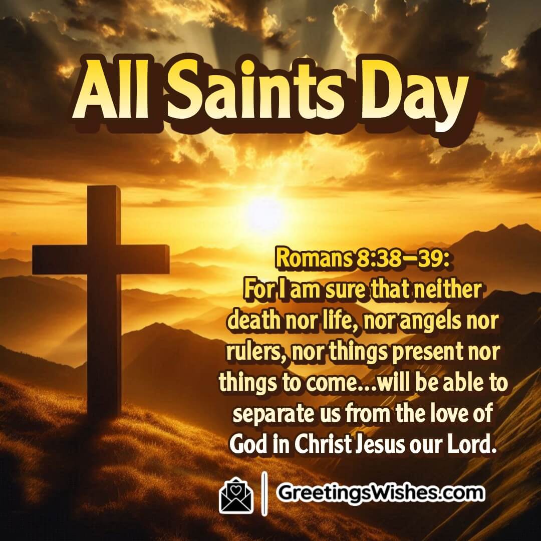 All Saints Day Bible Verses