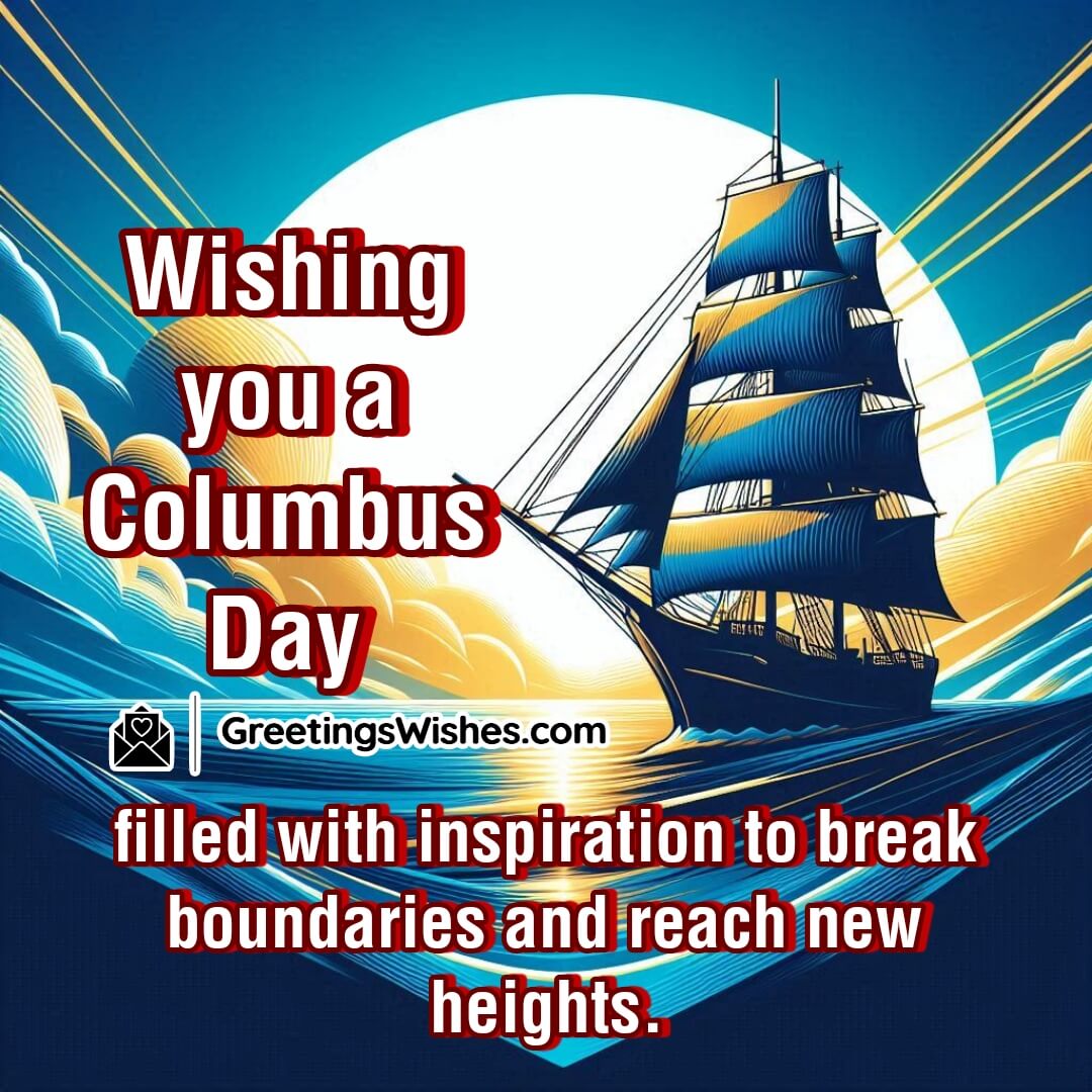 Columbus Day Wishes