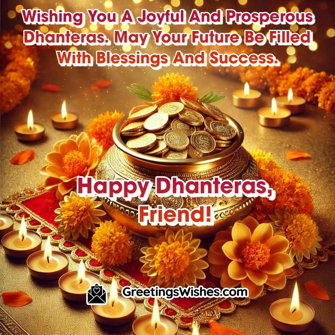 Dhanteras Wishes For Friends