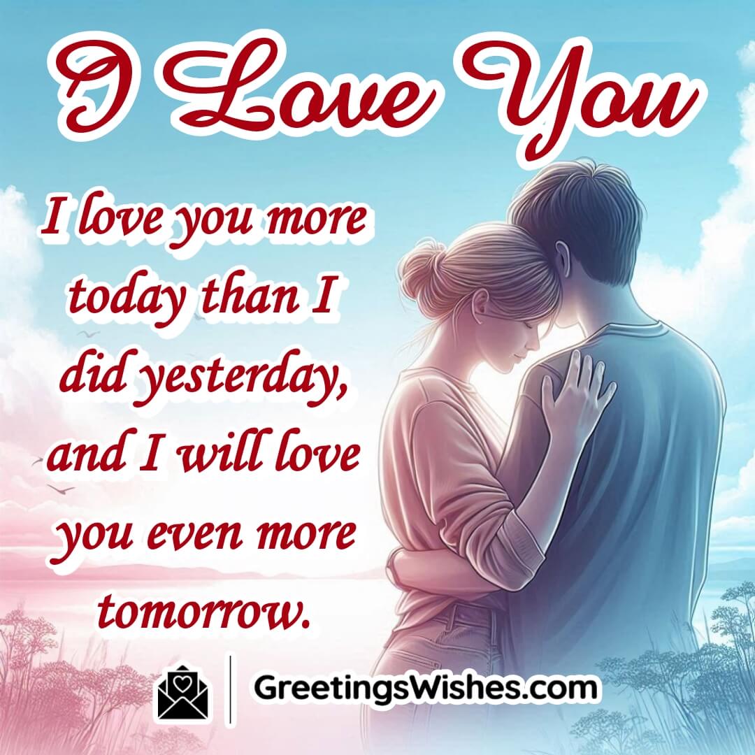 Growing Love Romantic Greeting