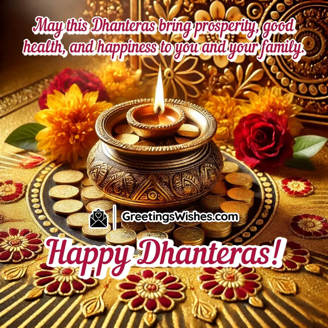 Happy Dhanteras Blessing For Employees