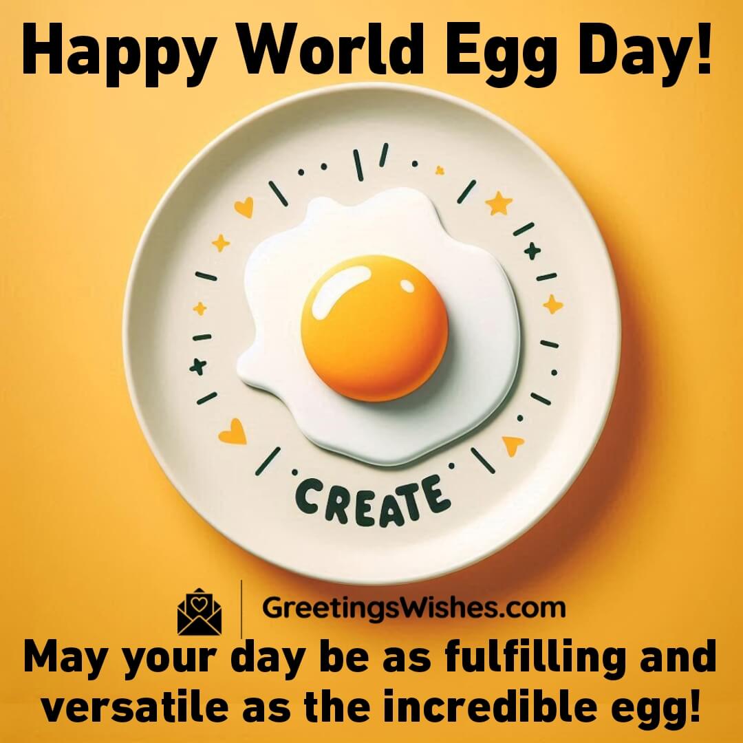 Happy World Egg Day Wish Pic