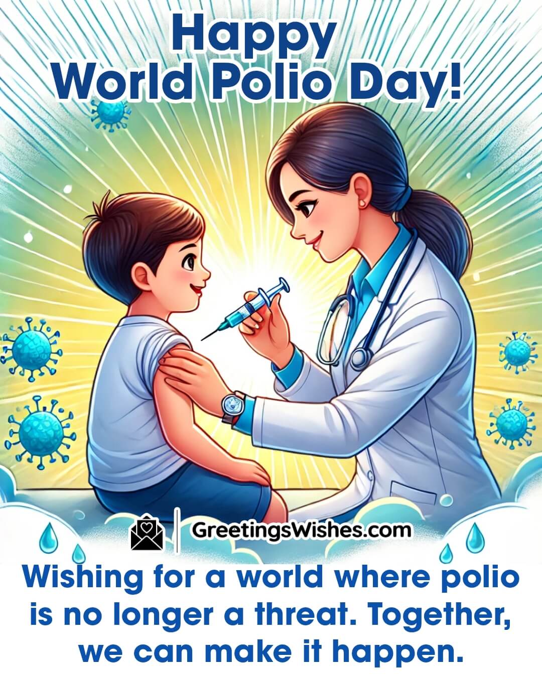 Happy World Polio Day Wishes