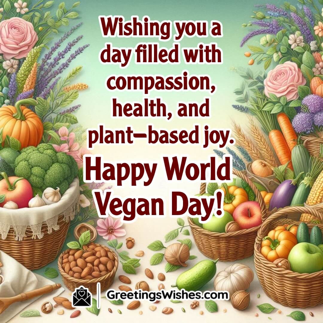 Happy World Vegan Day Wish