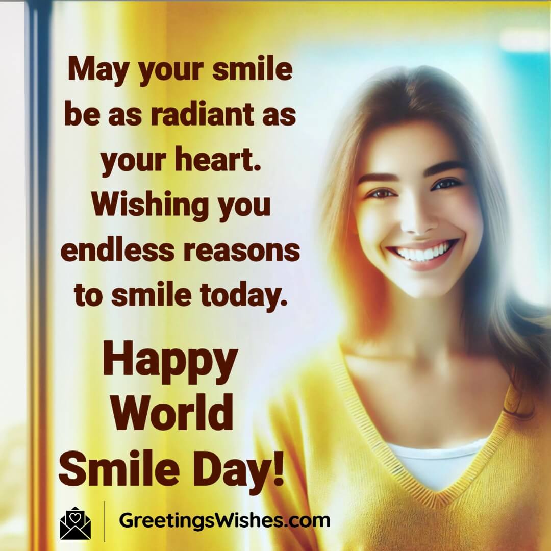 Radiant Smile World Smile Day Image