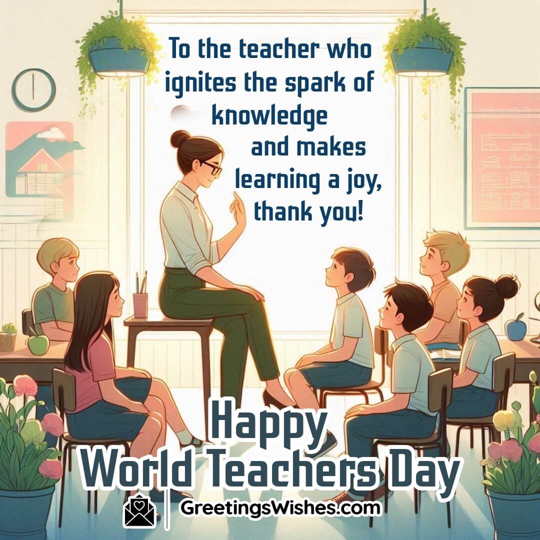 Teachers Day Appreciation Message