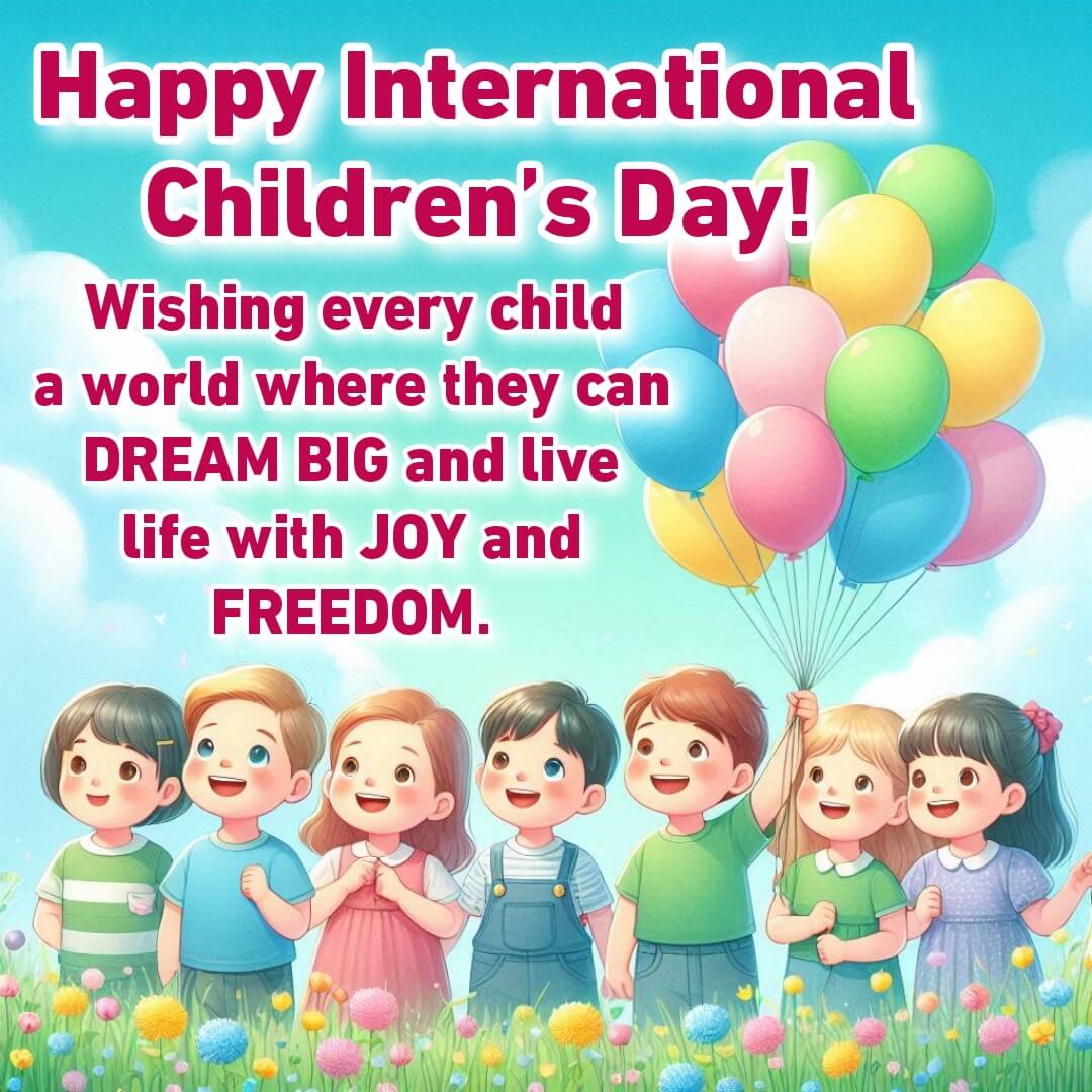 Happy International Children’s Day Wishes