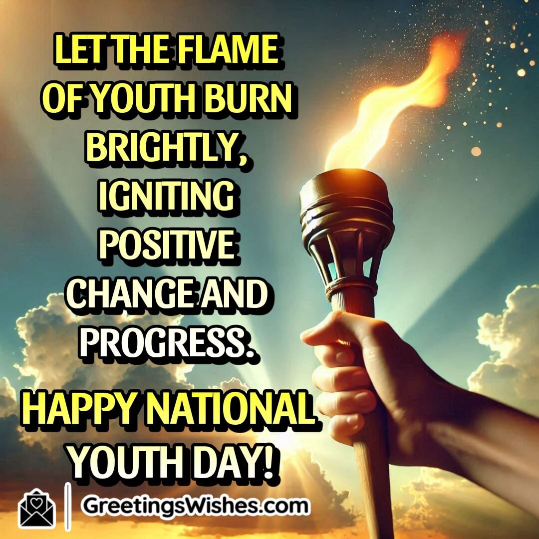 Happy National Youth Day Message