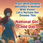 Inspirational Girl Child Day Wishes